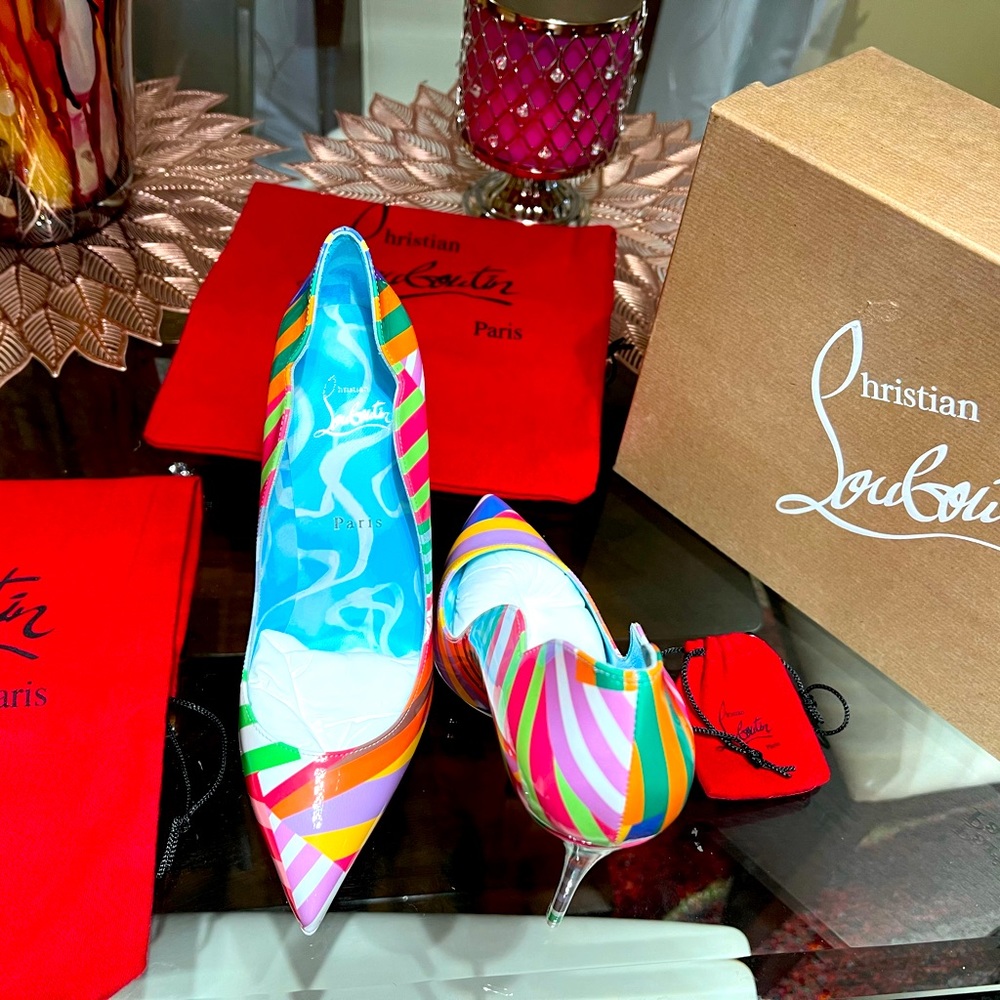 Christian Louboutin Heels Hot Chick Collection New with Tags